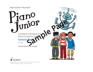Piano Junior: Lesson Book 1 Vol. 1 Sheet Music by Hans-Guenter Heumann