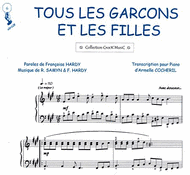 Tous Les Garcons Et Les Filles Sheet Music by Francoise Hardy