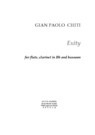 Exity Sheet Music by Gian Paulo Chiti