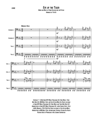 Eye Of The Tiger Sheet Music by Survivor