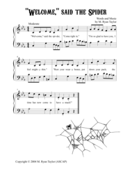Thirteen for Halloween : Songs for Halloween Programs and Celebrations : Unison Voices and Piano : Includes Bonus Ukulele Edition Sheet Music by M. Ryan Taylor