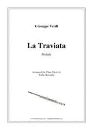 Prelude from "La Traviata" - for Flute Choir Sheet Music by Giuseppe Verdi
