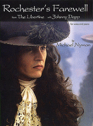 Rochester's Farewell from The Libertine Sheet Music by Michael Nyman
