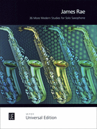 36 More Modern Studies for Solo Saxophone Sheet Music by James Rae