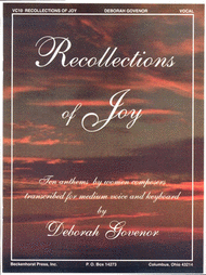 Recollections of Joy Sheet Music by Deborah Govenor