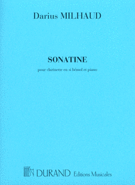 Sonatine Sheet Music by Darius Milhaud
