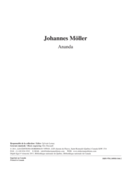 Ananda Sheet Music by Johannes Moller