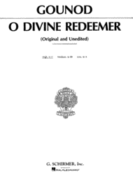 O Divine Redeemer Sheet Music by Charles Francois Gounod