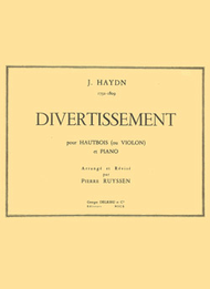 Divertissement Sheet Music by Franz Joseph Haydn