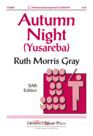 Autumn Night (Yusareba) Sheet Music by Ruth Morris Gray