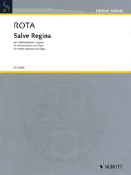 Salve Regina Sheet Music by Nino Rota