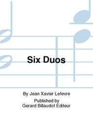 Six Duos Sheet Music by L. Lefevre