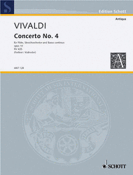 Concerto No. 4 G major op. 10/4 RV 435/PV 104 Sheet Music by Antonio Vivaldi