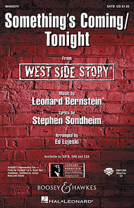 Something's Coming/Tonight - SSA Sheet Music by Leonard Bernstein