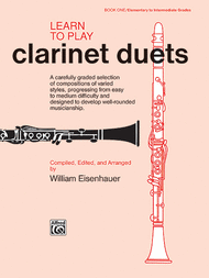 Learn to Play Clarinet Duets Sheet Music by William Eisenhauer