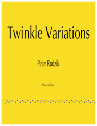 Twinkle Variations Sheet Music by Peter Rudzik