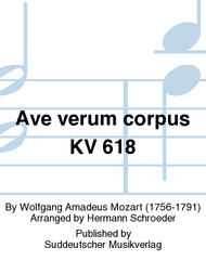 Ave verum corpus KV 618 Sheet Music by Wolfgang Amadeus Mozart