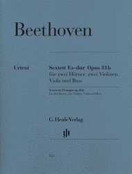 Sextet in E flat major Op. 81b for two Horns