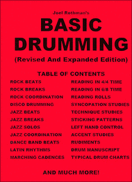 Basic Drumming (Revised And Expanded) Sheet Music by Joel Rothman