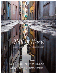 Hall Of Fame - Easy Piano Solo Sheet Music by The Script featuring will.i.am