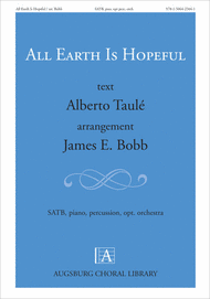 All Earth is Hopeful Sheet Music by James E. Bobb