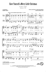 Have Yourself A Merry Little Christmas (arr. Kirby Shaw) Sheet Music by Hugh Martin