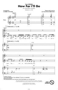How Far I'll Go (from Moana) (arr. Audrey Snyder) Sheet Music by Alessia Cara