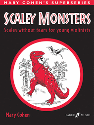 Scaley Monsters for Violin Sheet Music by Mary Cohen