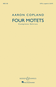 Four Motets Sheet Music by Aaron Copland