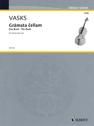 Gramata cellam Sheet Music by Peteris Vasks