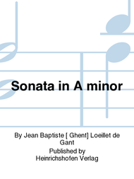 Sonata in A Minor Sheet Music by Jean-Baptiste Loeillet