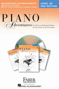 Piano Adventures Level 2B - Lessons Book CD Sheet Music by Nancy Faber