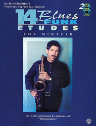 14 Blues & Funk Etudes Sheet Music by Bob Mintzer