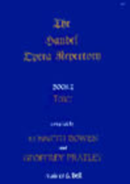 The Handel Opera Repertory - Book 2 (Tenor) Sheet Music by George Frideric Handel