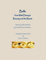 Belle from Walt Disney's Beauty and the Beast for Clarinet Choir Sheet Music by Alan Menken
