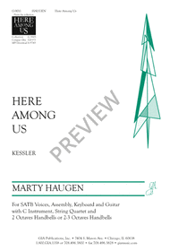 Here Among Us Sheet Music by Marty Haugen