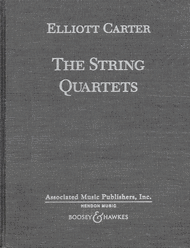 The String Quartets Sheet Music by Elliott Carter
