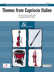 Themes from Capriccio Italien Sheet Music by Peter Ilyich Tchaikovsky