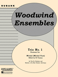 Trio No. 1 Sheet Music by Michel Yost