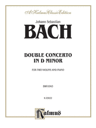 Double Concerto in D Minor Sheet Music by Johann Sebastian Bach