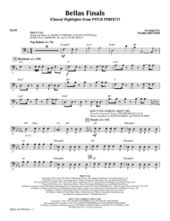 Bellas Finals - Bass Sheet Music by Mark A. Brymer