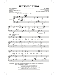 Be Thou My Vision Sheet Music by Heather Sorenson
