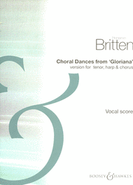Choral Dances Sheet Music by Benjamin Britten