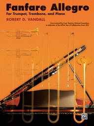 Fanfare Allegro Sheet Music by Robert D. Vandall