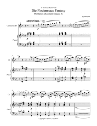 Die Fledermaus Fantasy Sheet Music by Johann Strauss Jr.