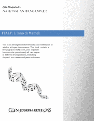 Italy National Anthem: L'Inno di Mameli Sheet Music by Michele Novaro (1822 - 1885)