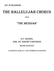 The Hallelujah Chorus for Brass Quartet Sheet Music by G. F. Handel