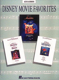 Disney Movie Favorites - Alto Saxophone Sheet Music by Various
