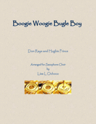 Boogie Woogie Bugle Boy for Saxophone Choir Sheet Music by The Andrews Sisters