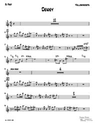 Dewey - Bb Sheet Music by Russell Ferrante
